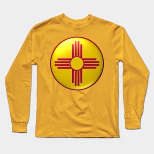 Captain New Mexico Shield Long Sleeve T-Shirt